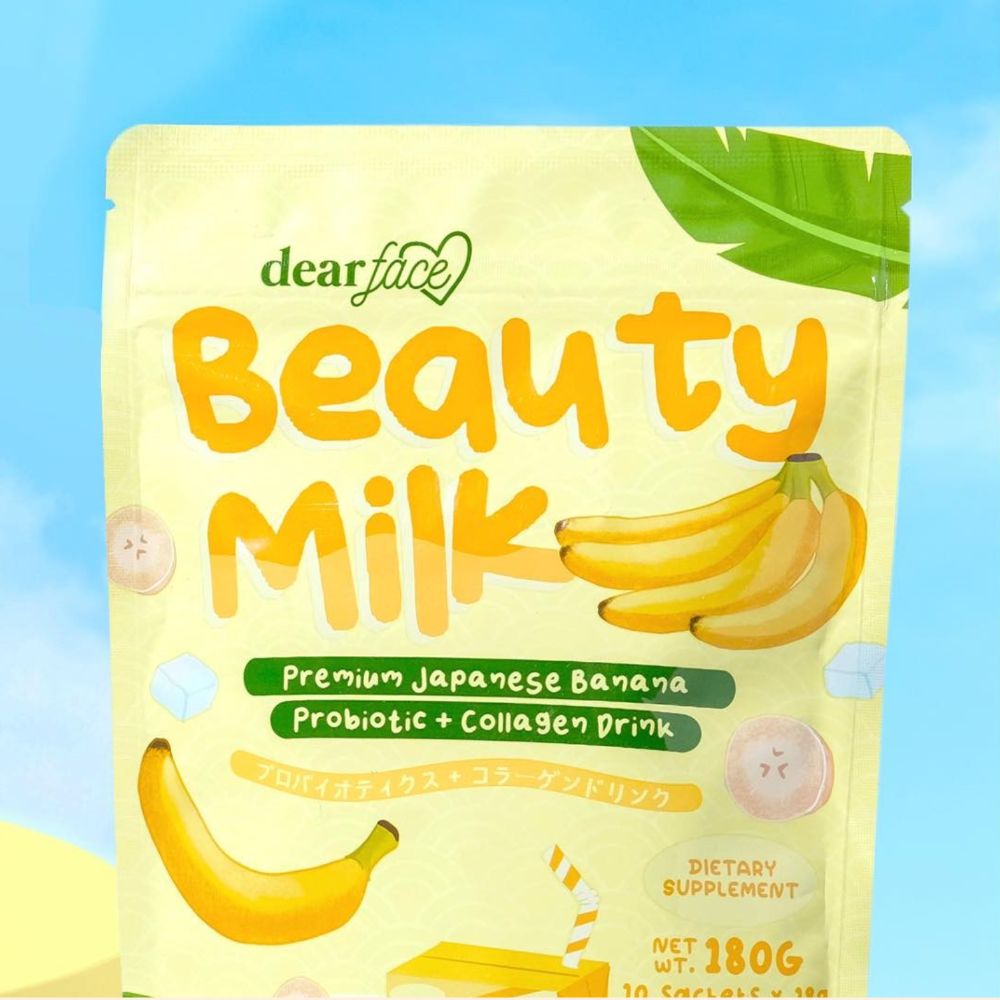 Beauty Milk Premium Probiotic Drink - Banana Flavor