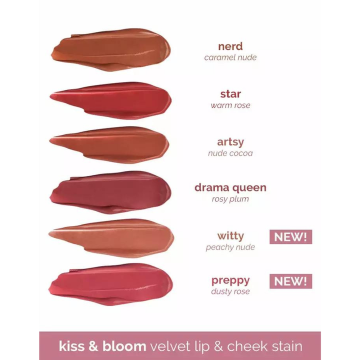 Generation Happy Skin Kiss & Bloom Velvet Lip & Cheek Stain - Witty
