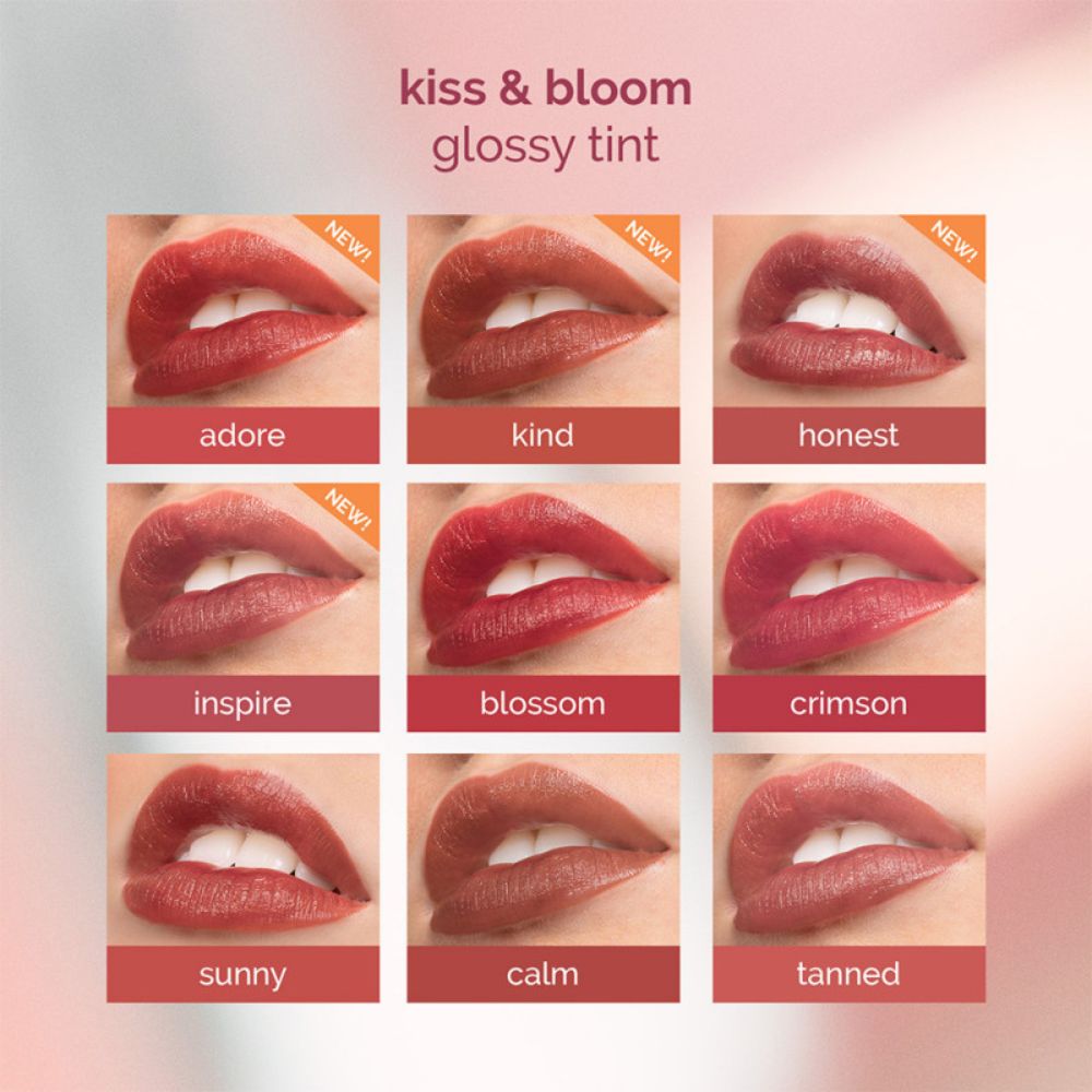 Happy Skin Kiss & Bloom Glossy Tint - Inspire