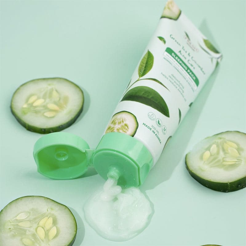 Fresh Skinlab Philippines Green Tea and Cucumber Sleeping Pack