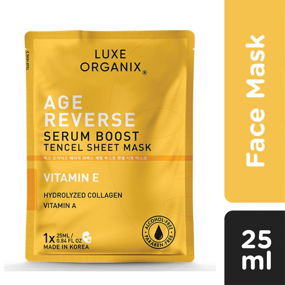 Luxe Organix Beauty Age Reverse Serum Boost Tencel Sheet
