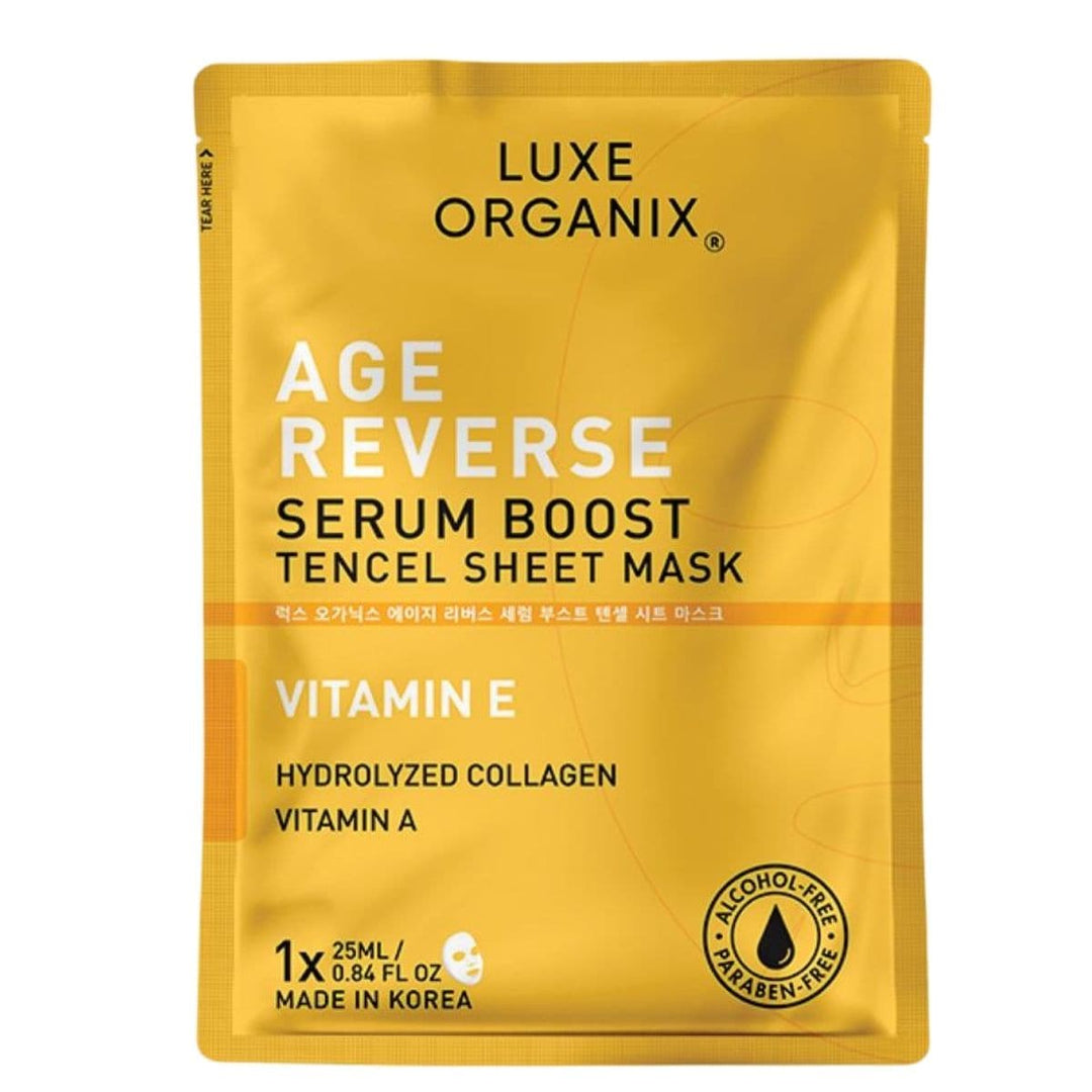 Luxe Organix Beauty Age Reverse Serum Boost Tencel Sheet