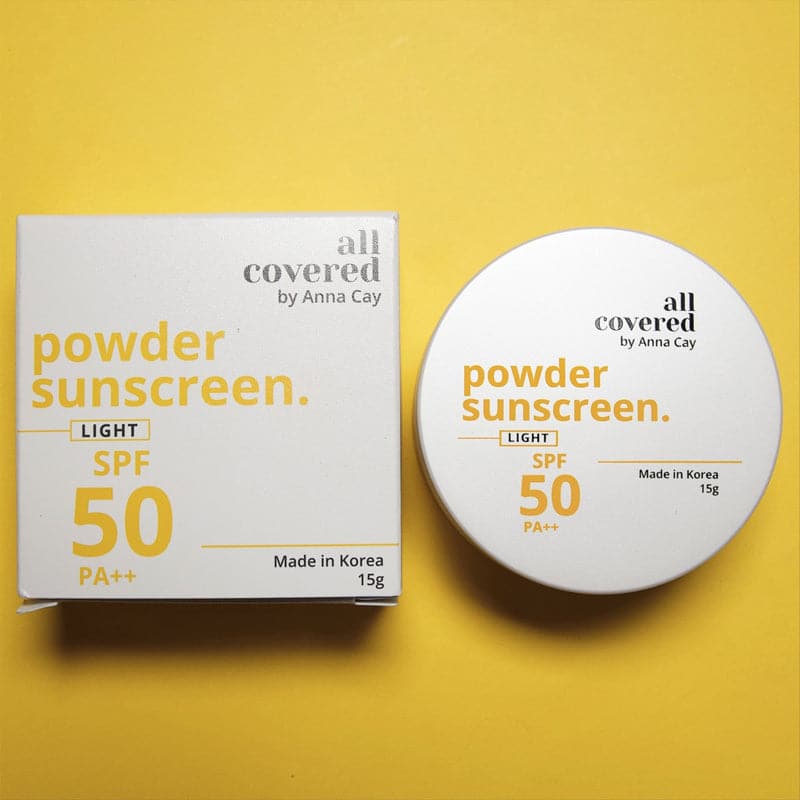 All Covered by Anna Cay Powder Sunscreen - Light