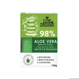 98% Aloe Vera Natural Soap with Vitamin C and Glutathione