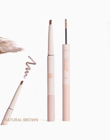 blk cosmetics Brow Stick Pencil + Mascara - Natural Brown