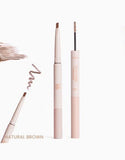 Brow Stick Pencil + Mascara - Natural Brown