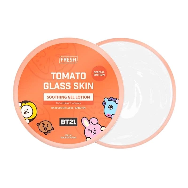 BT21 FRESH Tomato Glass Skin 300ML