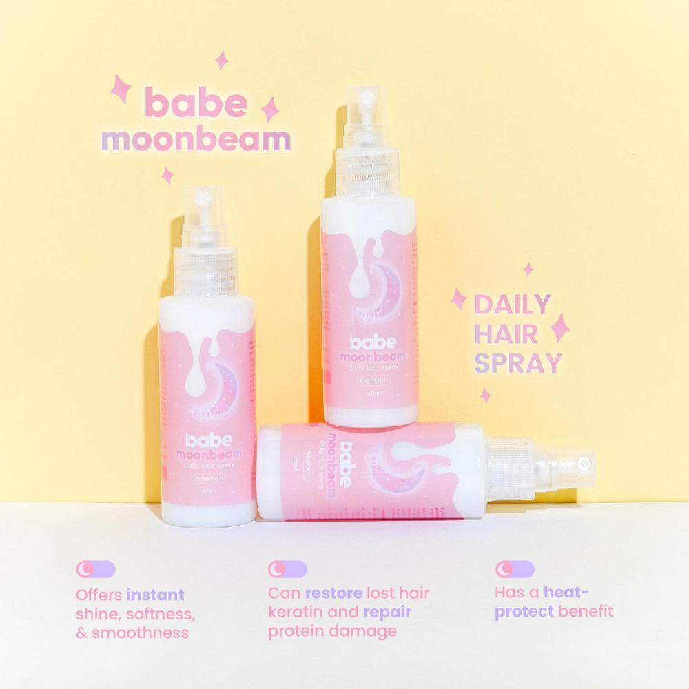 Moonbeam Daily Hair Spray -Bonbon