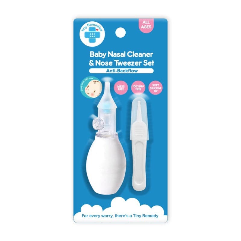 Tiny Buds Baby Nasal Cleaner & Nose Tweezer Set