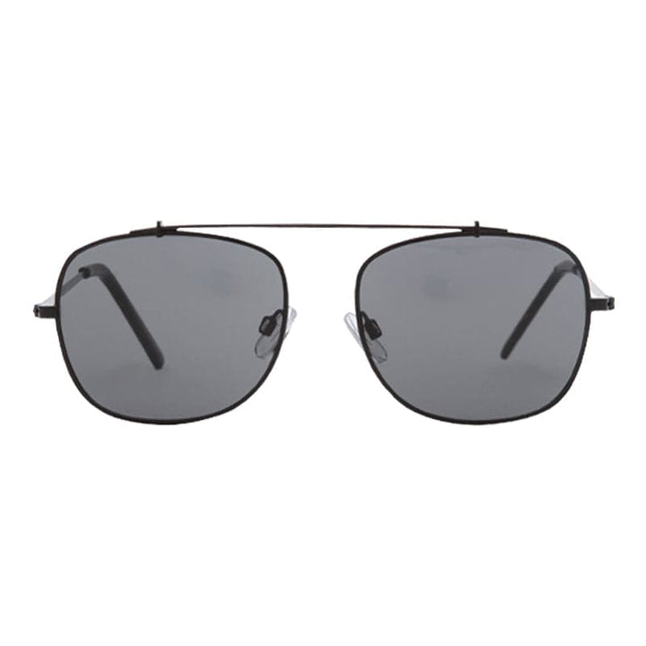 Sunnies Studioos Benny Square Sunglasses for Men and Women - Charcoal Full