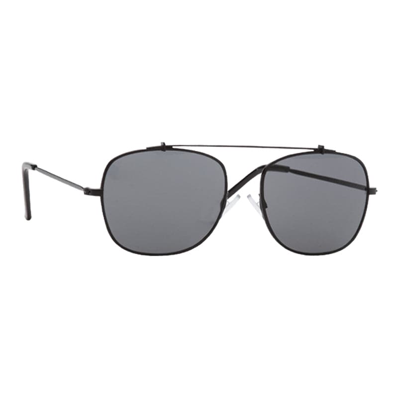 Sunnies Studioos Benny Square Sunglasses for Men and Women - Charcoal Full