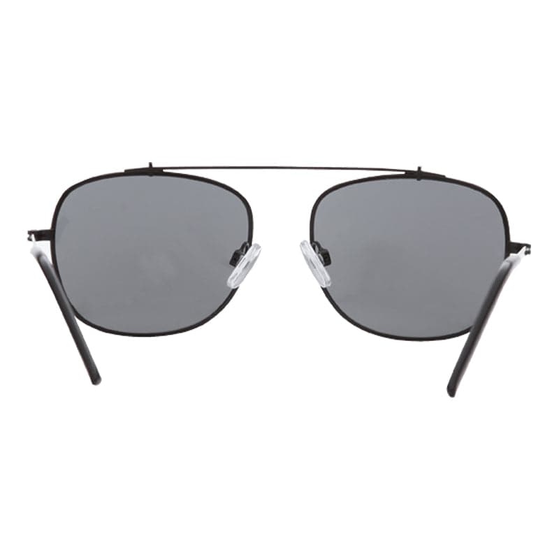 Sunnies Studioos Benny Square Sunglasses for Men and Women - Charcoal Full