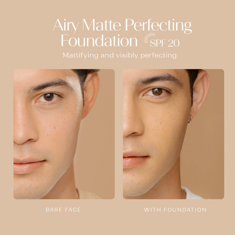 BLK Cosmetics Daydream Airy Matte Perfecting Foundation SPF 20 -Butterscotch