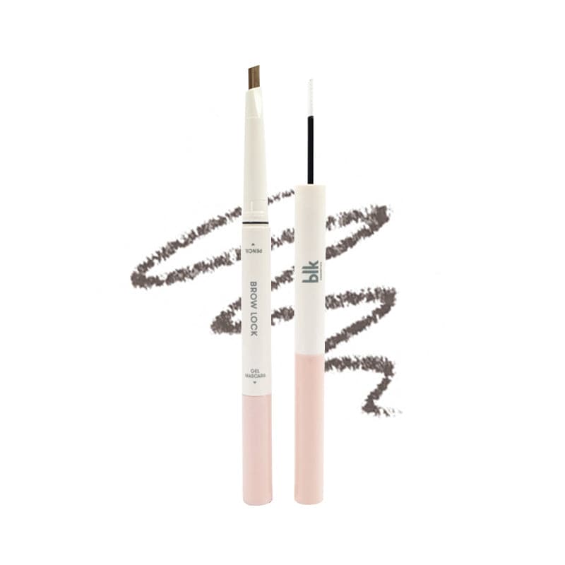 blk cosmetics Day Dream Brow Lock: Pencil + Gel Mascara -Taupe