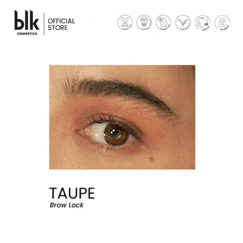 Day Dream Brow Lock: Pencil + Clear Gel Mascara -Taupe