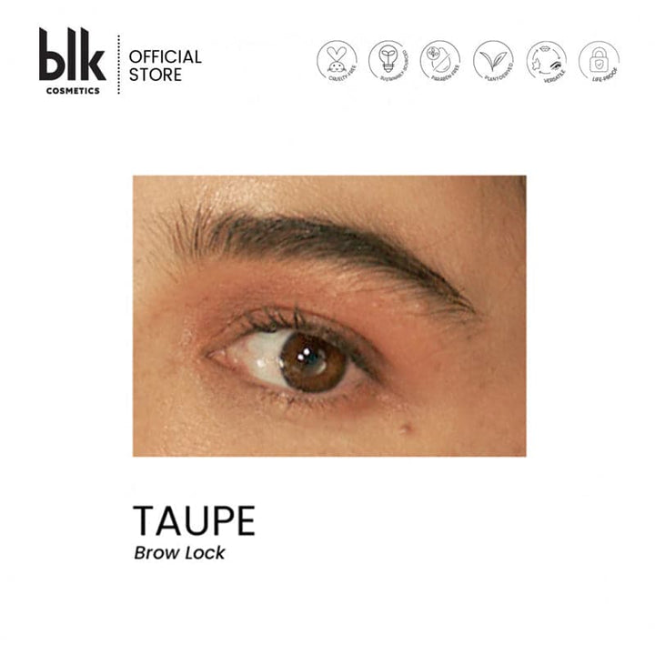 Day Dream Brow Lock: Pencil + Clear Gel Mascara -Taupe
