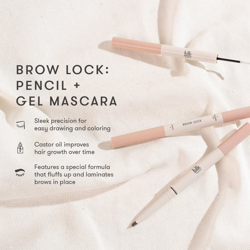 Day Dream Brow Lock: Pencil + Gel Mascara -Taupe