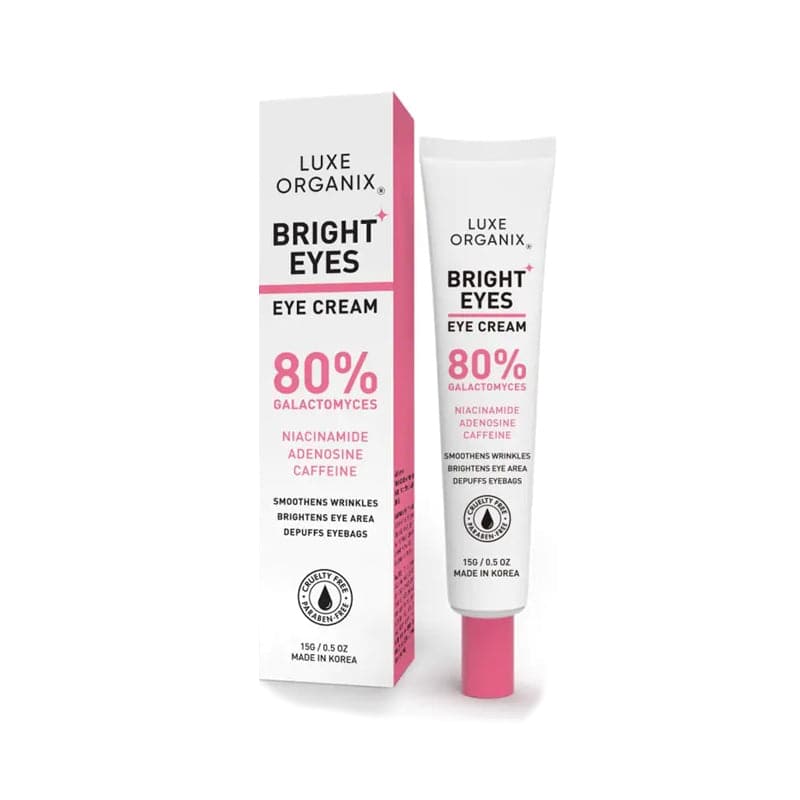 Luxe Organix Ph Bright Eyes Eye Cream 80% Galactomyces