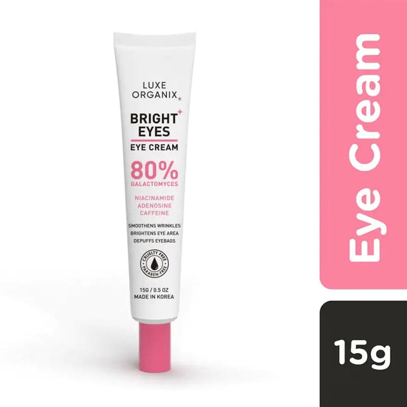 Luxe Organix Ph Bright Eyes Eye Cream 80% Galactomyces
