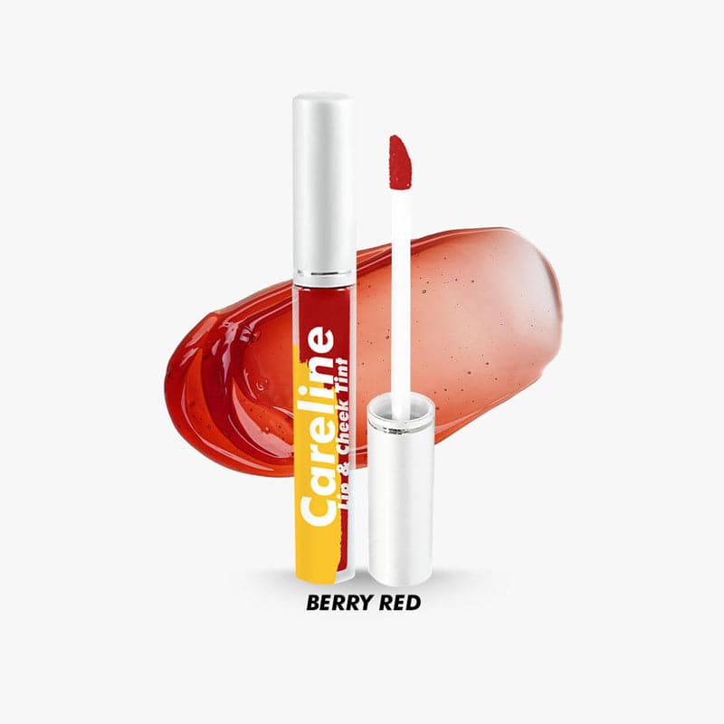 Careline Lip and Cheek Tint - Berry Red