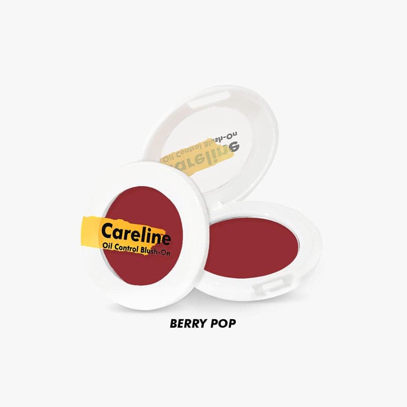 Careline Oil Control Blush-On - Berry Pop