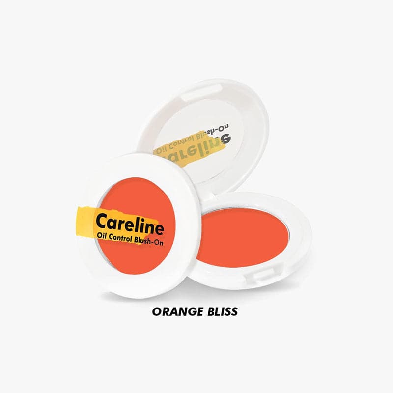 Careline Oil Control Blush-On - Orange Bliss
