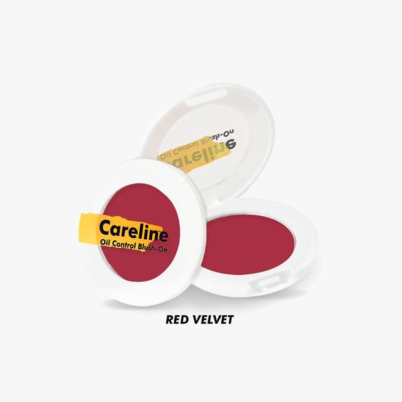 Careline Oil Control Blush-On - Red Velvet