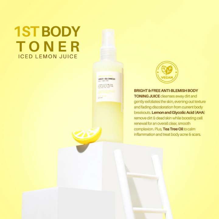 Catt & Co. Bright & Free Anti-Blemish Body Toning Juice