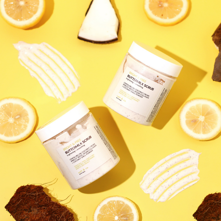Catt & Co. Bright and Free Buttermilk Scrub