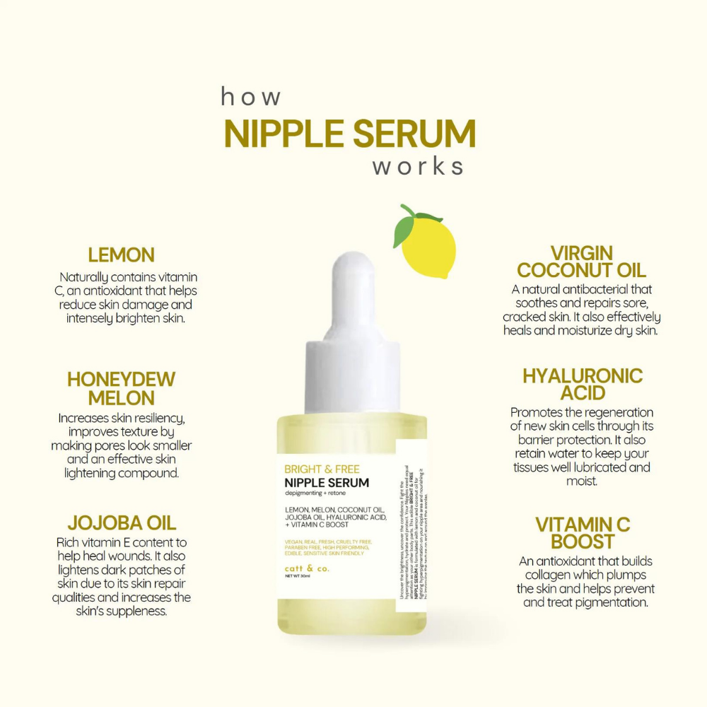 Catt & Co Bright & Free Nipple Serum