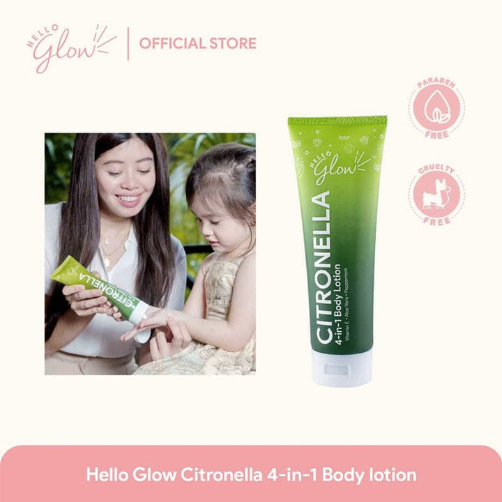 Hello Glow Citronella 4 in 1 Body Lotion