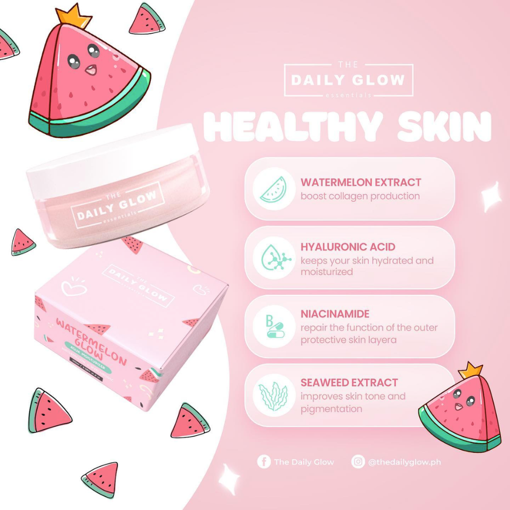 The Daily Glow Watermelon Glow Aqua Moisturizer