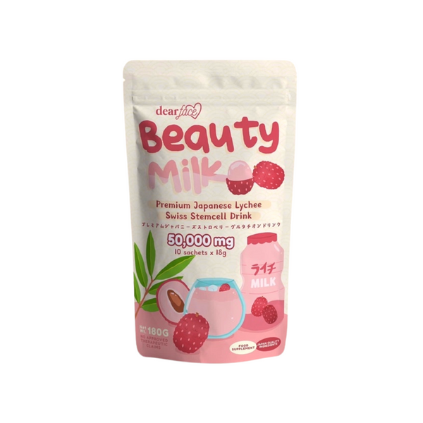 Dear Face Beauty Milk - Premium Japanese Lychee Swiss Stemcell 