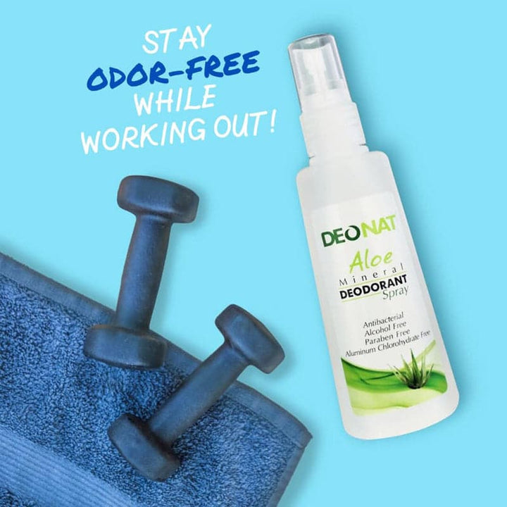 Aloe Mineral Deodorant Spray