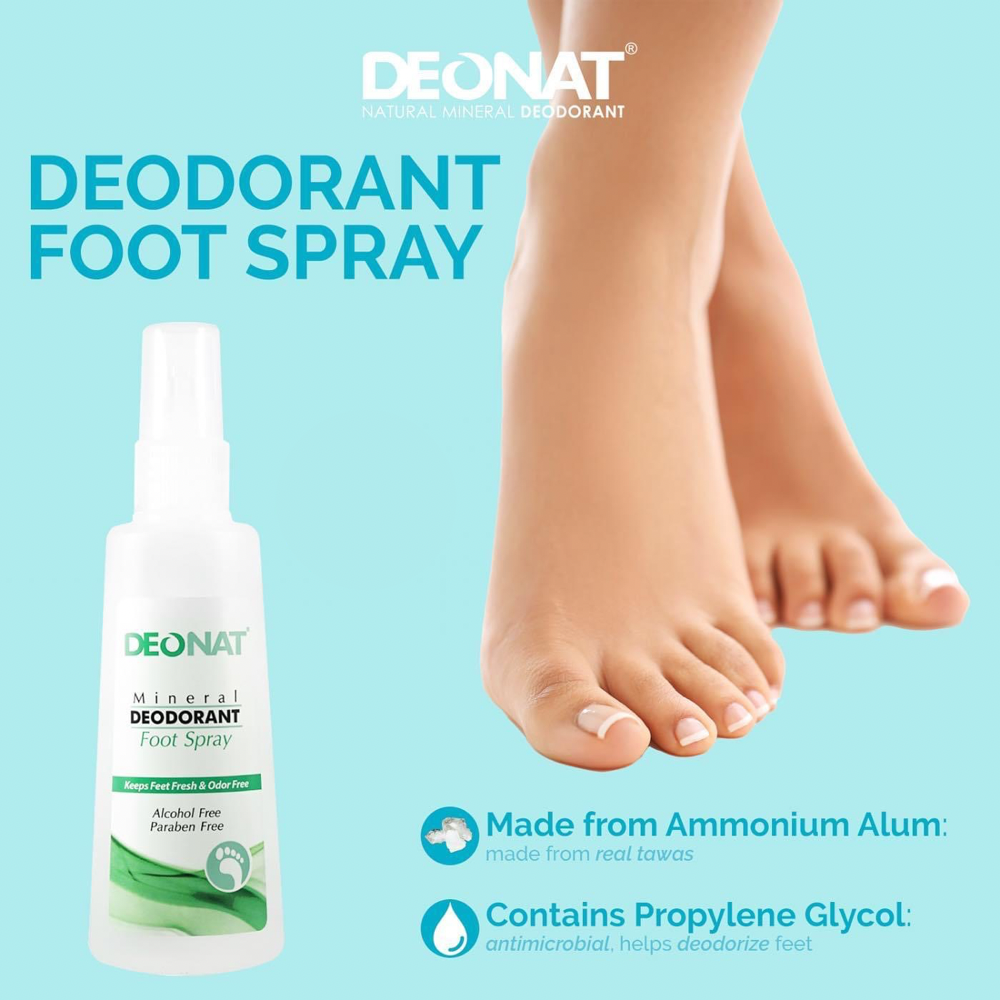 Deonat Mineral Deodorant Foot Spray