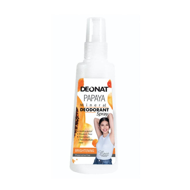 Deonat Natural Papaya Deodorant Spray 100 ml