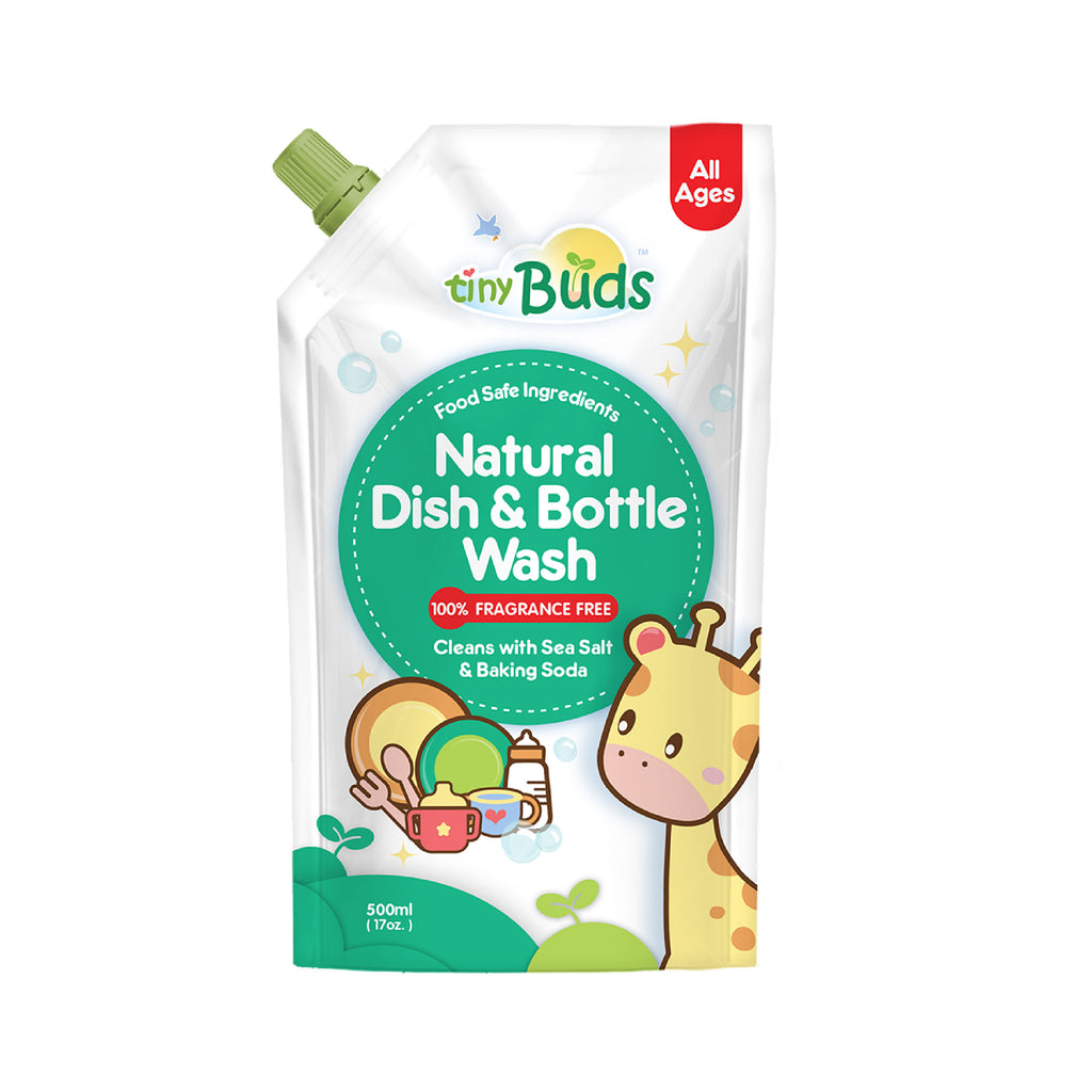 Natural Baby Bottle & Dish Wash - Fragrance-Free