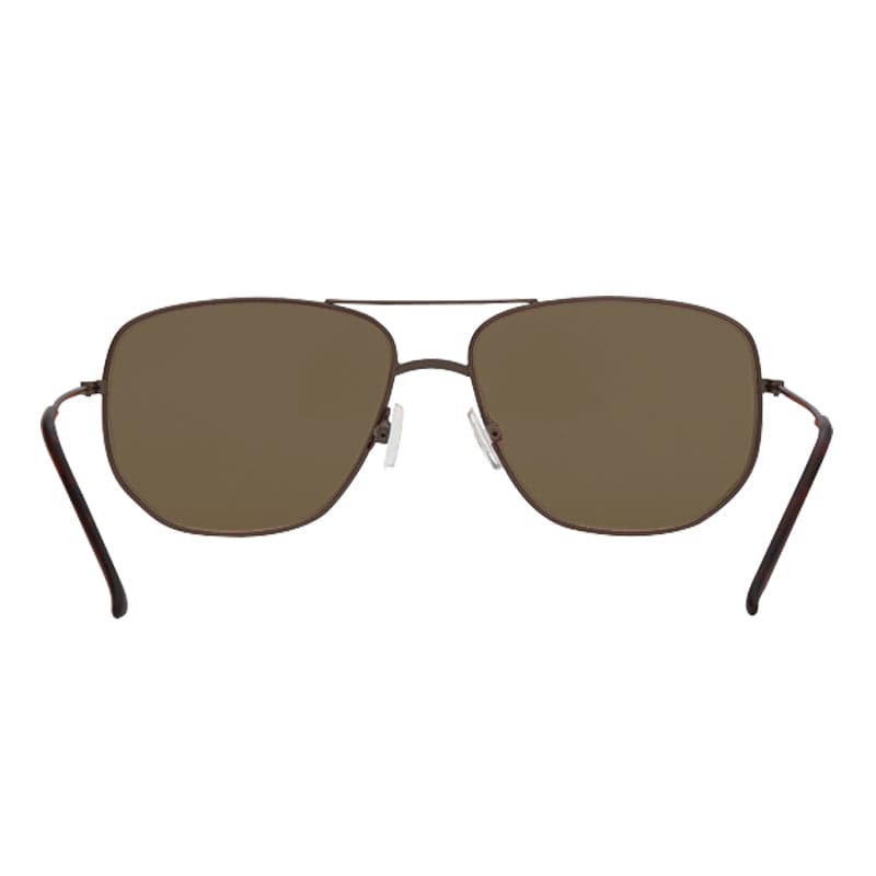 Dom Square Sunglasses for Men and Women - Sepia Full