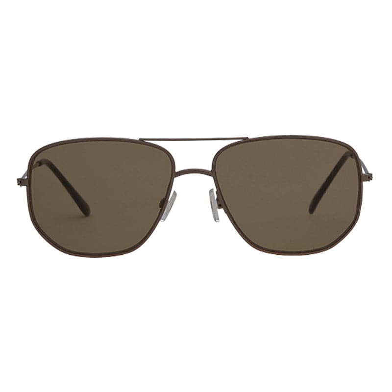 Dom Square Sunglasses for Men and Women - Sepia Full