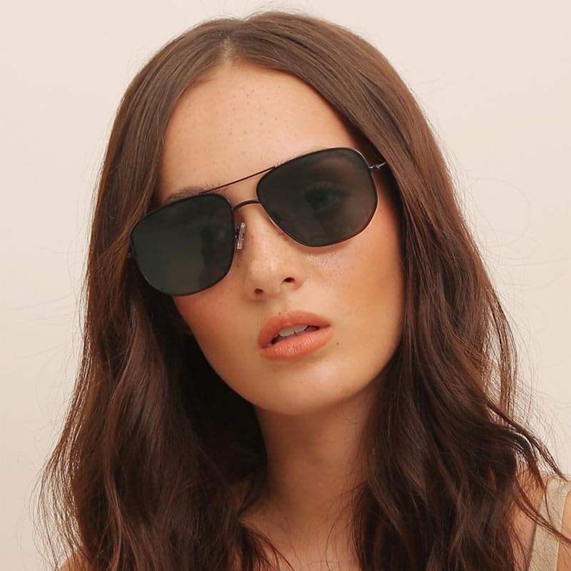Sunnies Studios Dom Pilot Sunglasses for Men and Women - Camo Full