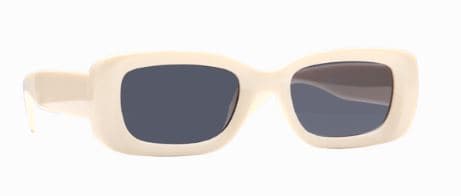 Domino Sunglasses for Men and Women - Panda Full by Sunnies Studios with chunky 90s style and dark lenses