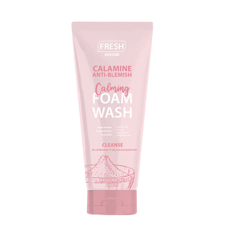 Fresh Skinlab Calamine Anti Blemish Calming Foam Wash