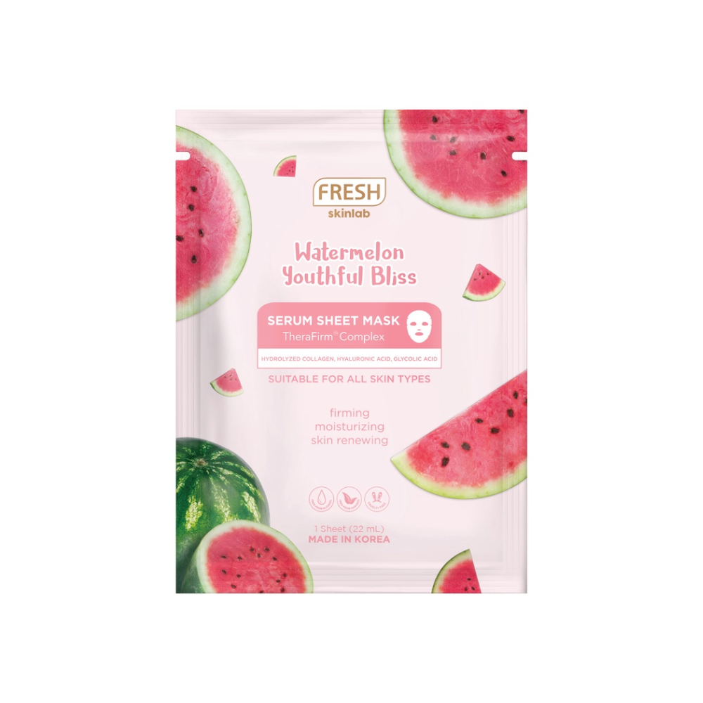 Fresh Philippines Skinlab Watermelon Youthful Bliss Serum Sheet Mask