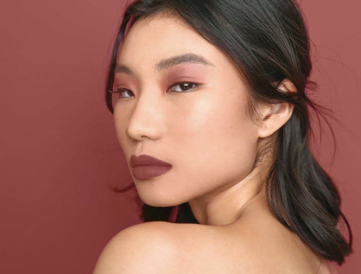 Sunnies Face Fluffmatte mood | taupe mauve model 1