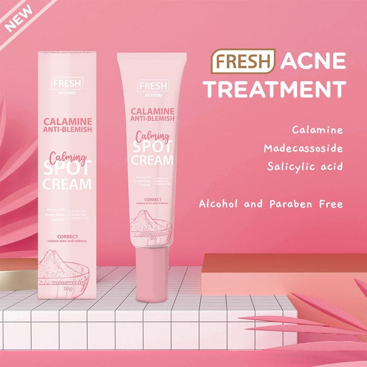 Fresh Skinlab Calamine Anti Blemish Spot Cream