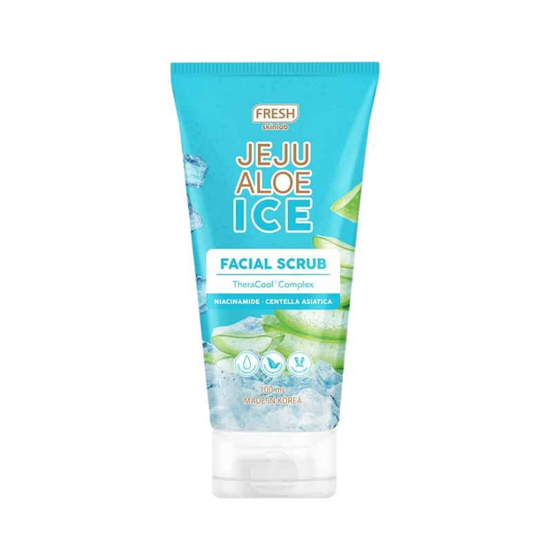 Fresh Skinlab Jeju Aloe Ice Facial Scrub