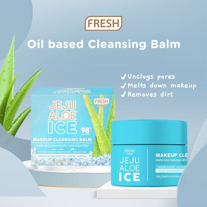 Fresh Skinlab Jeju Aloe Ice Makeup Cleansing BalmFresh Skinlab Jeju Aloe Ice Makeup Cleansing Balm