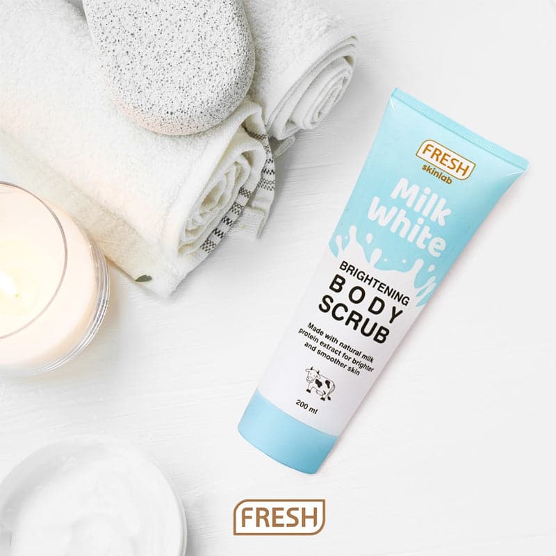 Fresh Skinlab Milk White Salt Body Scrub