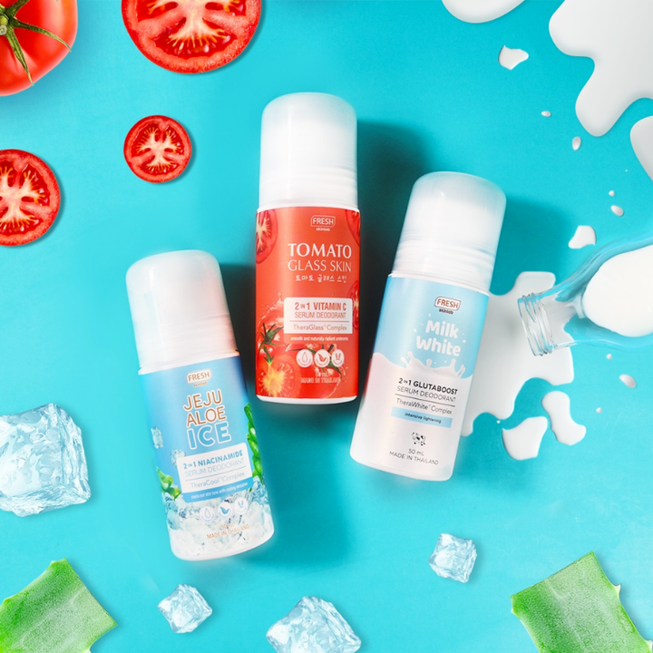 Jeju Aloe Ice 2 in 1 Niacinamide Serum Deodorant