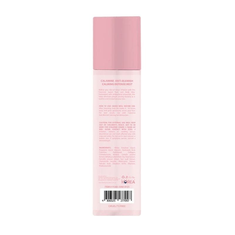 Calamine Anti-Blemish Face and Body Calming Defense Mist